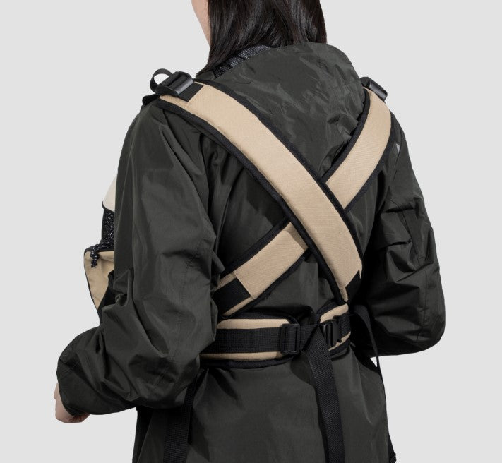 Pet Front-Carry Tote Backpack [Milk Brown - Pre-Order]