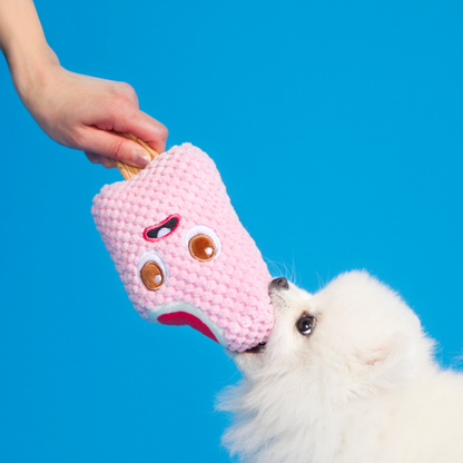 🍓Strawberry Snortcake Popsicle Tug Toy