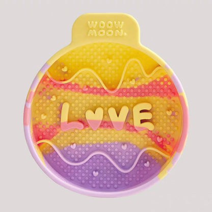 🐰WOOW Moon Silicone Slow Feeder Pet Bowl [Lemon Purple]🐣
