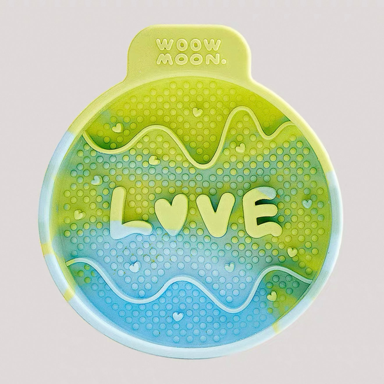 🐰WOOW Moon Silicone Slow Feeder Pet Bowl [Mint Green]🐣