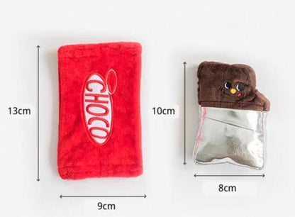 🍫 Chocolate Crinkly Hide-and-Seek Toy