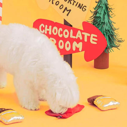 🍫 Chocolate Crinkly Hide-and-Seek Toy
