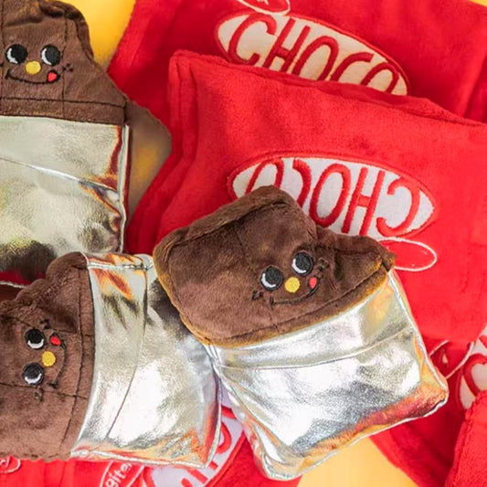 🍫 Chocolate Crinkly Hide-and-Seek Toy