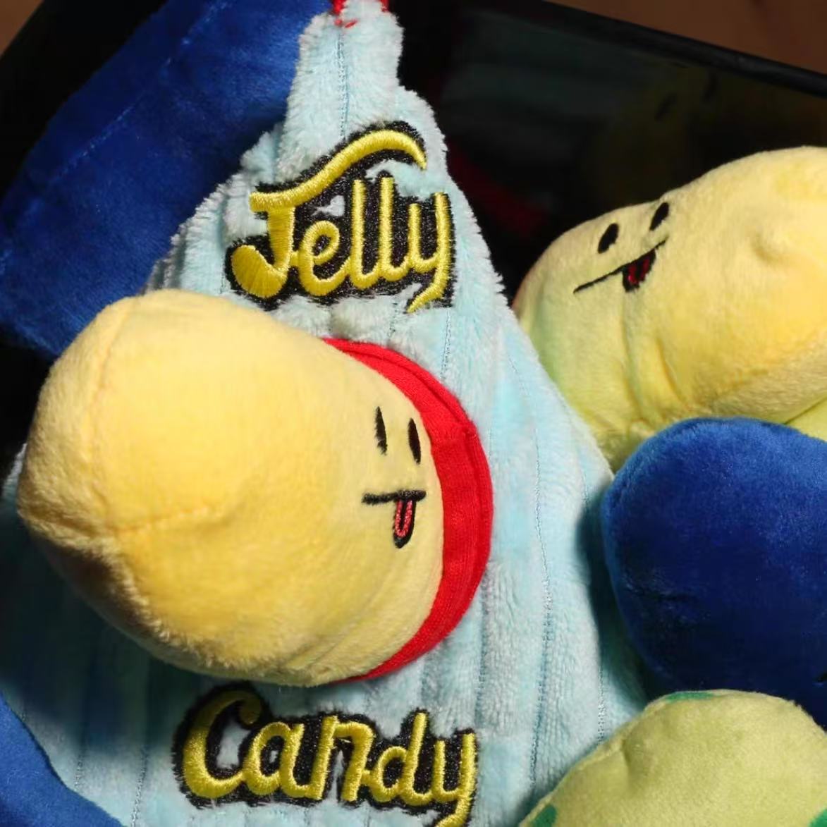 🍬 Jellybean Set Squeaky Hide-and-Seek Toy