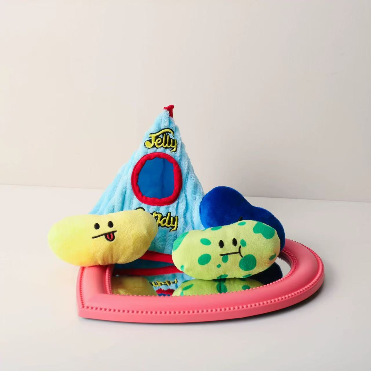 🍬 Jellybean Set Squeaky Hide-and-Seek Toy