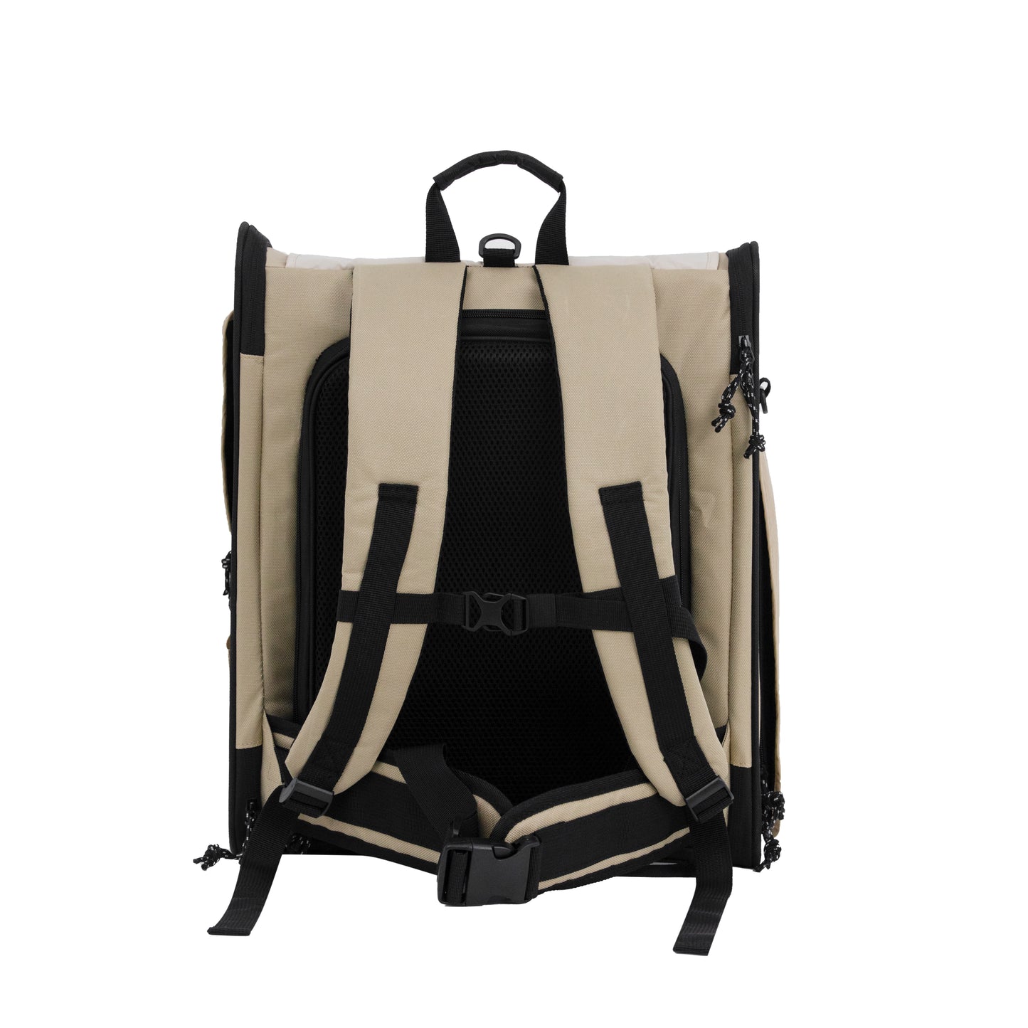 Expandable Pet Carrier Travel Backpack & Pet Tent 2-in-One [Chestnut Brown - Pre-Order]