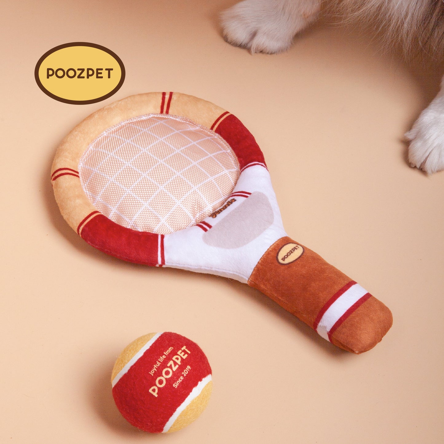 🎾 Tennis Racket and Ball Toy [Black]