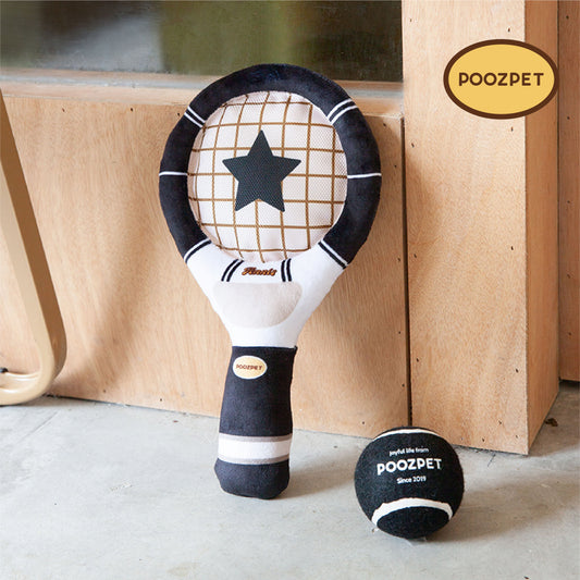 🎾 Tennis Racket and Ball Toy [Black]