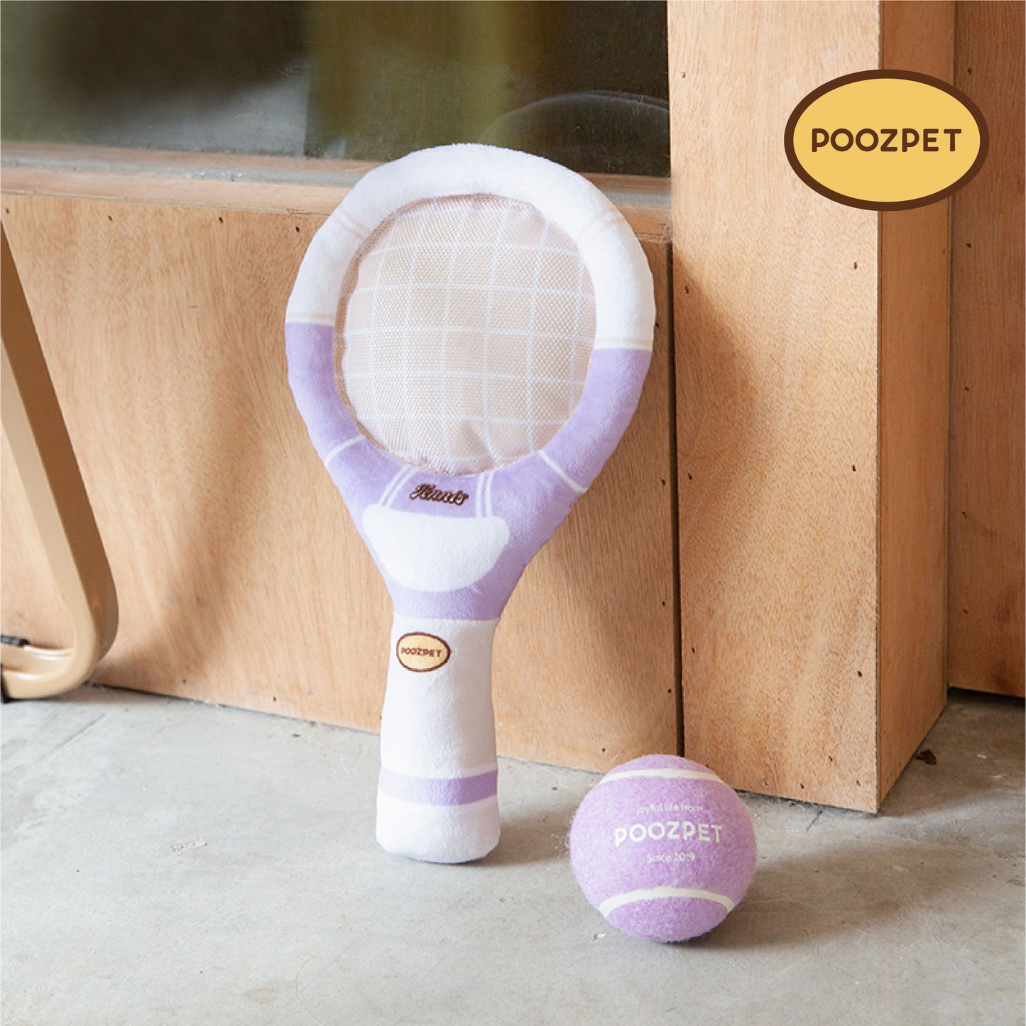 🎾 Tennis Racket and Ball Toy [Purple]