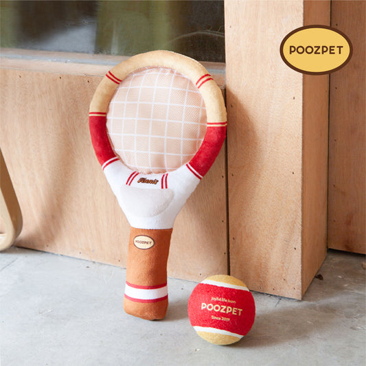 🎾 Tennis Racket and Ball Toy [Red]