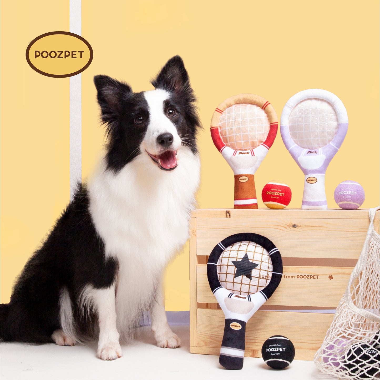 🎾 Tennis Racket and Ball Toy [Black]