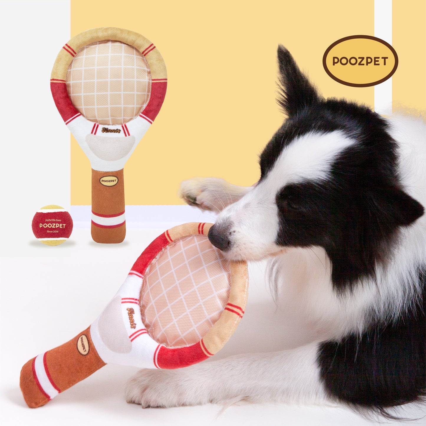 🎾 Tennis Racket and Ball Toy [Black]