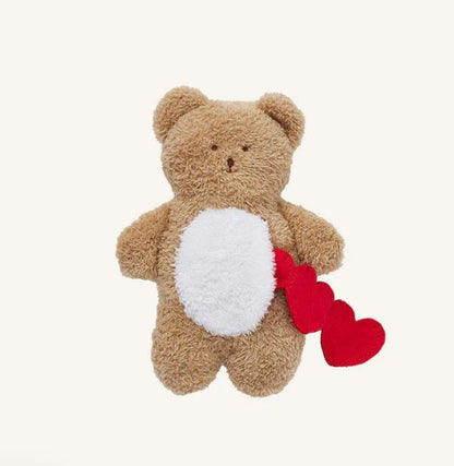 🧸 Heart-Shaped Bear Hide-and-Seek Cuddle Pillow Toy