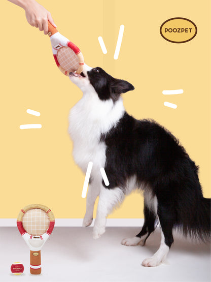 🎾 Tennis Racket and Ball Toy [Black]