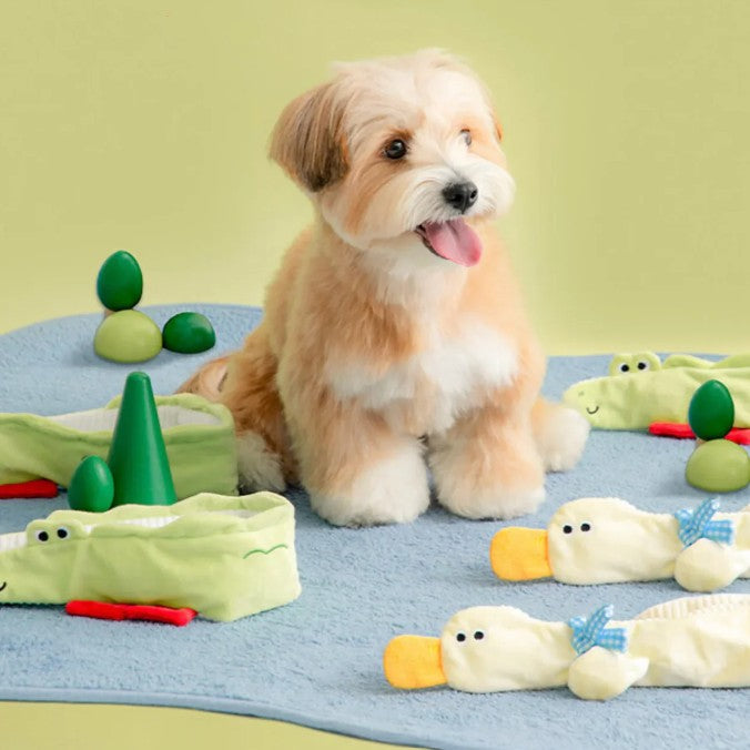 🐊 Long Longs Furry Friends Tug Toy🪿