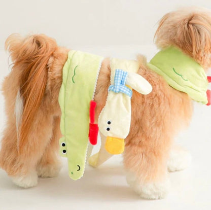 🐊 Long Longs Furry Friends Tug Toy🪿