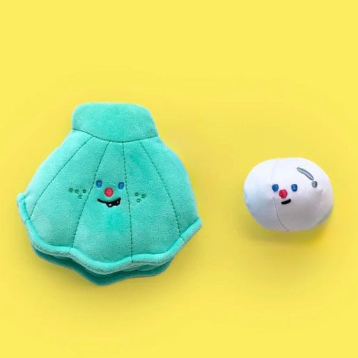 🐚 Shell and Pearl Sniffing Toy