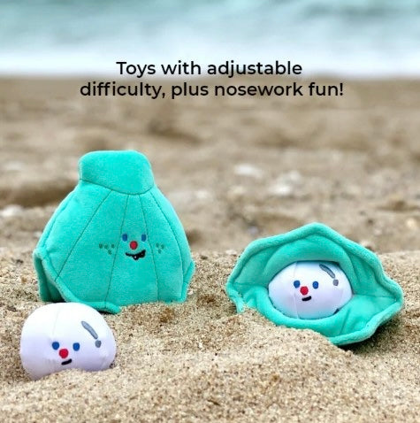 🐚 Shell and Pearl Sniffing Toy