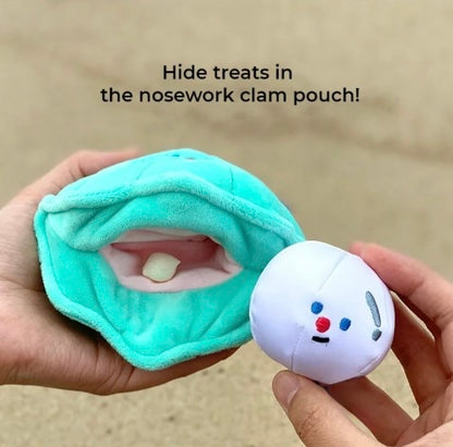 🐚 Shell and Pearl Sniffing Toy