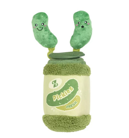 🥒Fresh Pickles Jar Tug Toy